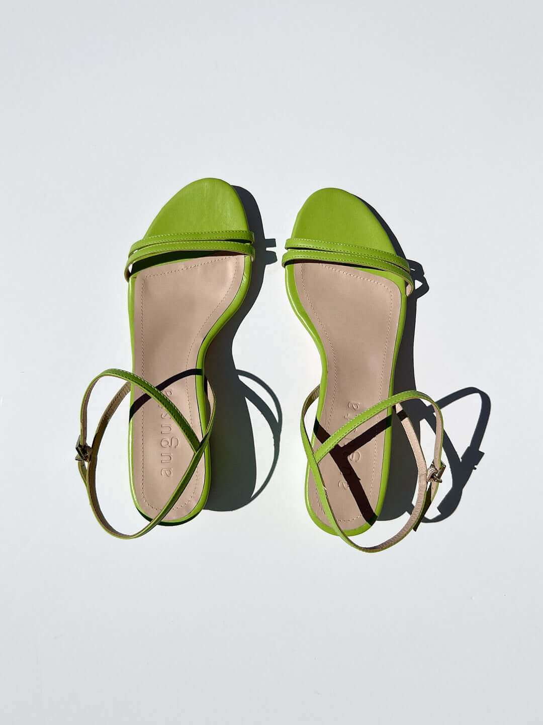 Ankle strap low heel women sandals